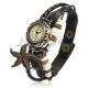 Vintage Damenuhr Armreifuhr Spangeuhr Blätter Armbanduhr Eule Armband Uhren Armbanduhren Bild 17