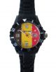 Silikon Armbanduhr Uhr Watch Länderuhren Flaggen Datum Herrenuhr Damenuhr Sport Armbanduhren Bild 9