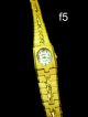 Top Klassische Damenuhr Mode Gold Uhr Eckig Oval Vergoldet Armbanduhr Analog Armbanduhren Bild 5