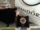 Pandora Damen Uhr Lederarmband,  Golden/braun 812016bn. Armbanduhren Bild 1