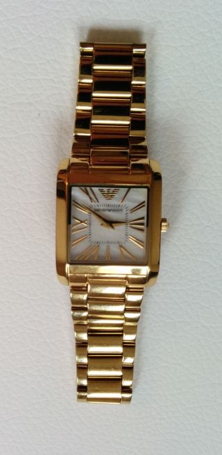 Emporio Armani Uhr / Armbanduhr - Gold Bild