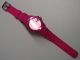 Madison York Neon Pink Candytime Silikonuhr Trendyarmbanduhr Like Ice - Watch Armbanduhren Bild 6