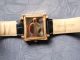 Damenuhr Armbanduhr Vergoldet Und Mit Datum Manufaktur Croques Cro - 7962 Armbanduhren Bild 2