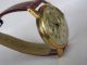 Herrenuhr Clinor Chronograph Handaufzug Cal.  Venus 188,  Vergoldet Armbanduhren Bild 3