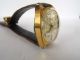 Herrenuhr Camif Chronograph Handaufzug Cal.  Landeron 187 Mit Datum,  Vergoldet Armbanduhren Bild 3