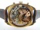 Herrenuhr Camif Chronograph Handaufzug Cal.  Landeron 187 Mit Datum,  Vergoldet Armbanduhren Bild 6