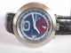 Herrenuhr,  Großer Chronograph Precimax Bullhead Handaufzug Kal.  7734 - Werk Läuft Armbanduhren Bild 2