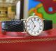 Damen Tiffany & Co 14k Gelb Gold Kleid Watch Auf Leder Band Armbanduhren Bild 1