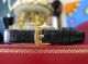 Damen Tiffany & Co 14k Gelb Gold Kleid Watch Auf Leder Band Armbanduhren Bild 2