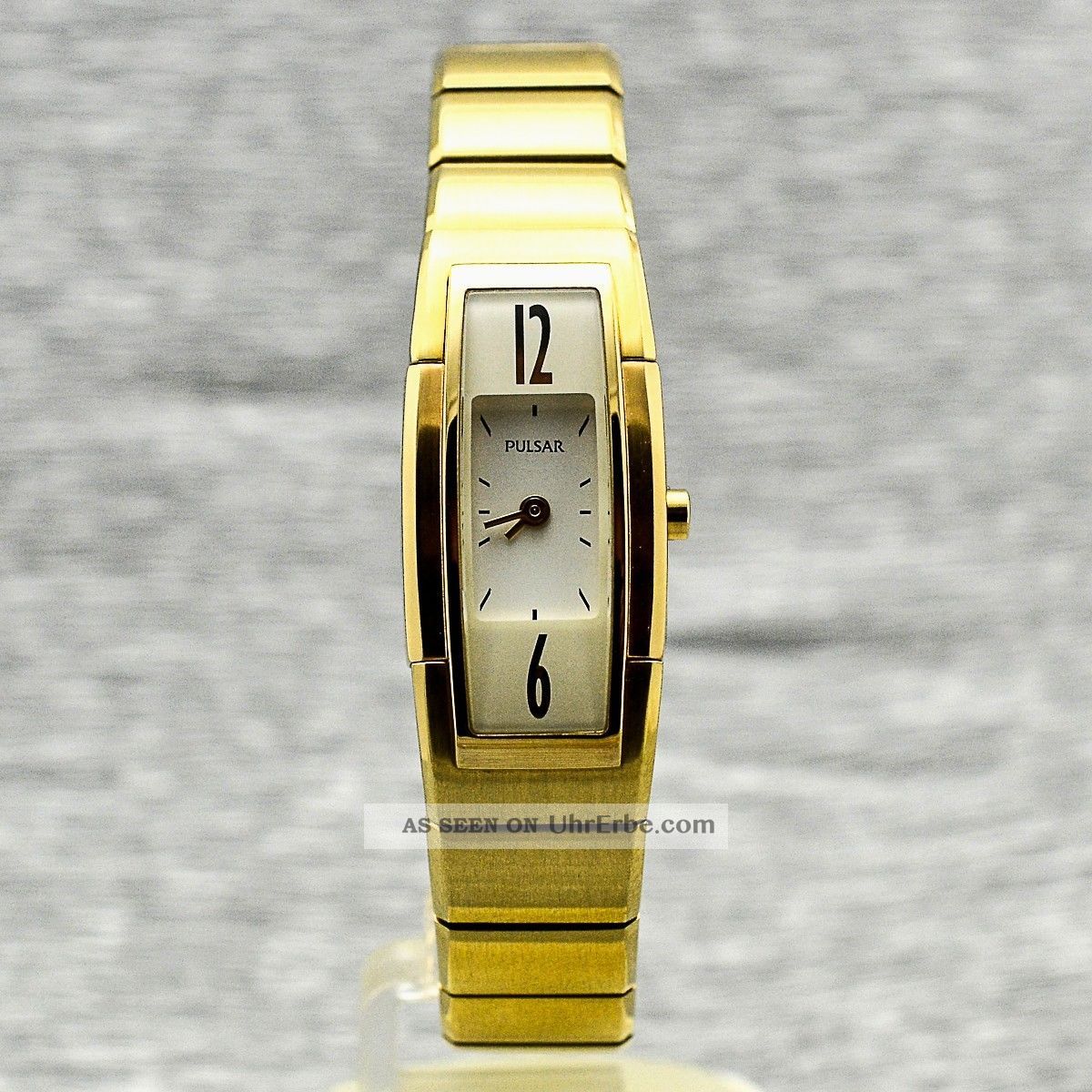 Damenuhr Pulsar Pj5124x1 Vergoldet Damenarmbanduhr Quarz Uhr Armbanduhren Bild