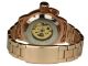 Minoir Uhren - Modell Voves Rotgold,  Automatikuhr,  Kronenschutz,  Teilskelettuhr Armbanduhren Bild 1