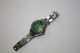 Seiko Ls Lady 21 Jewels,  Green Metallic Dial,  Facettiertes Glas,  2706 - 0250.  Nr:24 Armbanduhren Bild 5