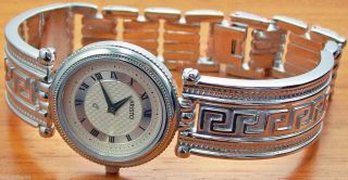 Aristo 8d07q Elegante Quartz Damenuhr Stahl Spangenband Uhr Watch Bild