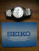 Seiko Automatic Stahl Day Date Armbanduhr Mit Kaliber 7s26b Ungetragen (nos) Armbanduhren Bild 5