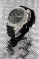Nele Fortados Armbanduhr Strass Colorful World Damen Uhr Watch Silikon 50mm Armbanduhren Bild 2