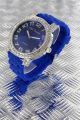 Nele Fortados Armbanduhr Strass Colorful World Damen Uhr Watch Silikon 50mm Armbanduhren Bild 5