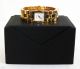 Gucci Uhr 2305l Quarz Edelstahl Damen Armbanduhr 18k Gold Swiss Watch Armbanduhren Bild 2