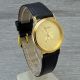 Damenuhr Tissot C256k Quarz Damenarmbanduhr Vergoldet Sekunde Swiss Made Armbanduhren Bild 2