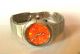 Swatch Irony Chrono Aluminium Uhr Arancia Infocata:neue Batterie,  Uvp155€,  Top&rar Armbanduhren Bild 4