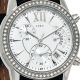 Jobo Damenuhr Damen Armbanduhr Uhr Quarz Edelstahl Lederband J - 39300 Armbanduhren Bild 1