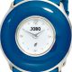 Damenuhr Damen Armbanduhr Jobo Quarz Analog Edelstahl Lederband Blau Armbanduhren Bild 1