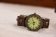 Herren Uhr Damen Armbanduhr Lederarmbanduhr Watch Analog L.  23cm Armbanduhren Bild 5