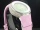 Damen Vollverkleidung Ya114404 Diamant Uhr Digitai I Gucci 4 Ct.  Rosa Band Armbanduhren Bild 16