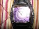 Sportliche S.  Oliver Damen Armband Uhr Lila/schwarz Mit Herzanhänger,  Fast Armbanduhren Bild 2