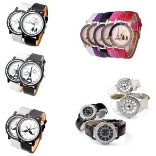 Armbanduhr Paar Uhr Quarzuhr Uhren Damen Herren Liebespaar Partner Lover Watch Bild