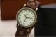 Herren Uhr Damen Armbanduhr Lederarmbanduhr Watch Analog L.  23cm Armbanduhren Bild 3