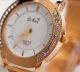 Damen - Markenuhr,  Modisch,  Gold - Uhr Mit Kristallen Für Frauen/damen Armbanduhren Bild 4