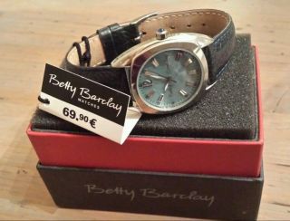Wunderschöne Nagelneue Betty Barkley Damen Armbanduhr/np 69€ Bild