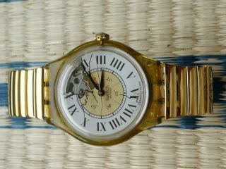 Swatch Uhr Automatik Sehr Seltenes Modell Missing Aus 1994 Bild