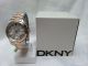 Dkny - Damenuhr - Ny - Chronograph - Silber / Gold Mit Perlmuttzifferblatt Armbanduhren Bild 2