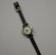 Vintage Wickelarmband Wickel Uhr Armbanduhr Damen Wrap Watch Schwarz B - Ware Armbanduhren Bild 3