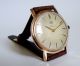 Umf Ruhla Ddr Vergoldet Uhr Handaufzug Sputnik Max Bill Ära 60er Jahre Rare Armbanduhren Bild 1