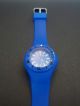 Alpha Saphir,  Damen - Armbanduhr,  Quarz Analog 345c - Blau Armbanduhren Bild 1