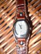 Fossil Damenuhr Uhr Damen Leder Lederarmband Braun Dunkelbraun Datumsanzeige Armbanduhren Bild 4