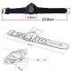 Neue Led Armbanduhren Watches Blaues Licht Datum Flugzeug Form Schwarz Weiss Armbanduhren Bild 3