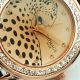Neue Damenuhren Watch Leopard Kristall Analog Quarz Armbanduhr Analog Kunstleder Armbanduhren Bild 5