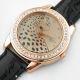 Neue Damenuhren Watch Leopard Kristall Analog Quarz Armbanduhr Analog Kunstleder Armbanduhren Bild 6