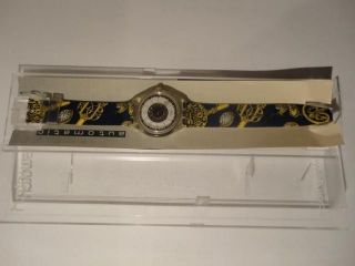 Swatch Armbanduhr Damenuhr In Originalbox Ungetragen Swiss Made 23 Rubine Bild