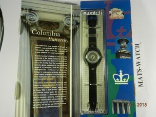 Swatch - Special,  Columbia University,  San108pack,  Neu/new Bild