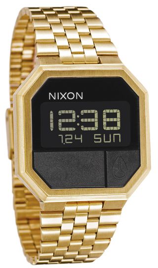 Nixon Uhr Re - Run All Gold Digitaluhr A158 502 Bild