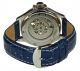 Chenevard Since 1928 - Blaue Skelettuhr,  Automatikuhr Mit Zirkonia 42 Mm Armbanduhren Bild 1