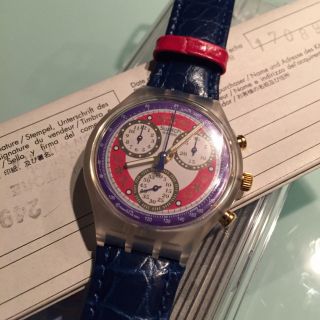 Swatch Chrono Sck 107 