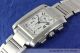 Cartier Chronoflex Tank Francaise Chronograph Herrenuhr Edelstahl KarrÉe Armbanduhren Bild 1