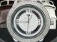 Armbanduhr Herren Ice Mania Jojino Joe Rodeo Diamant 3 Reihen Weiße Band Im3028 Armbanduhren Bild 14
