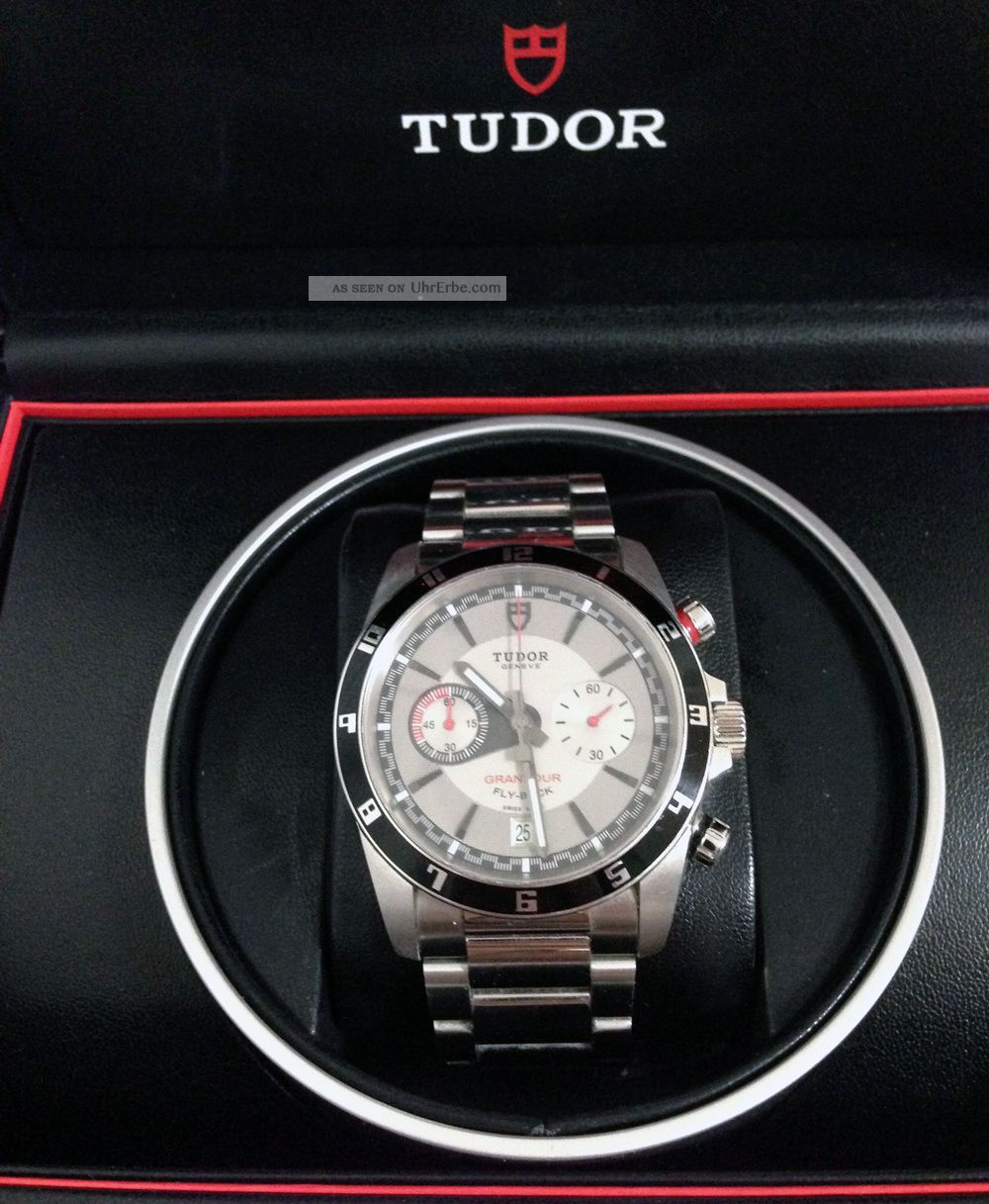 Tudor Grantour Fly - Back Automatik Chronograph,  (np 3.  700,  –),  Top - Armbanduhren Bild