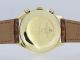 Baume & Mercier Chronographe Baumatic Chronograph Gold Ø 37mm Automatik Uhr Armbanduhren Bild 8
